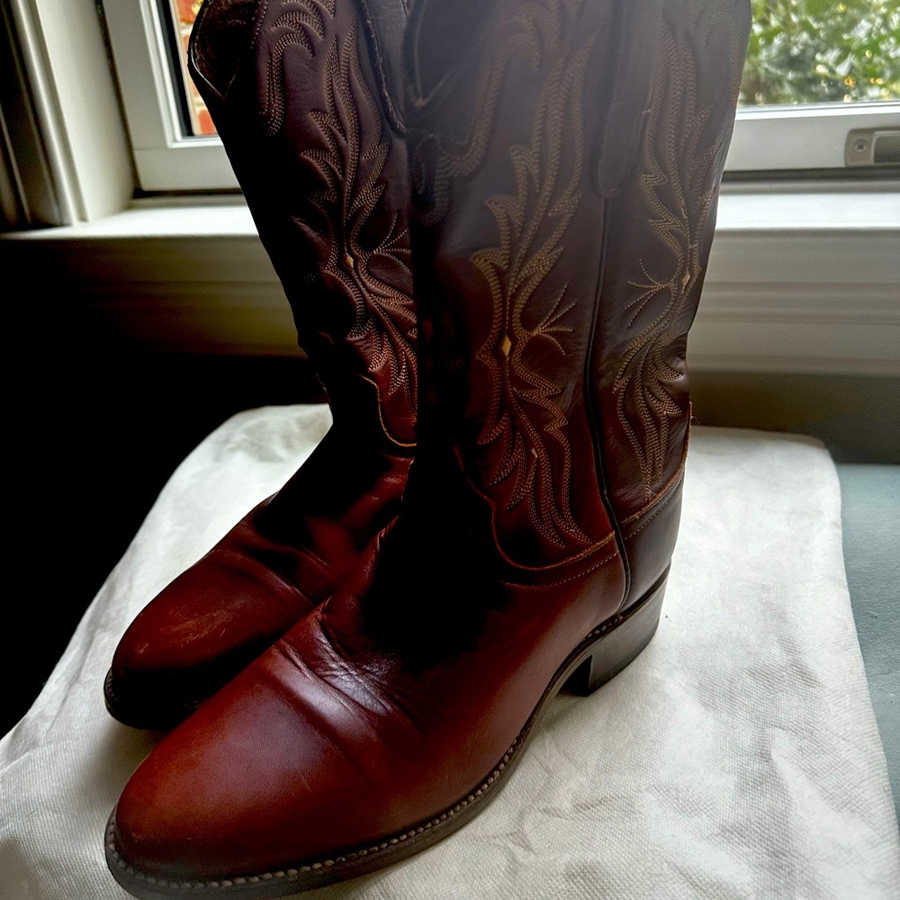 Larry Mahan cowboy boots